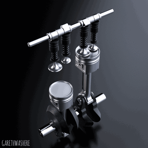 汽油机工作原理动画gif,汽油机工作原理视频乐乐课堂